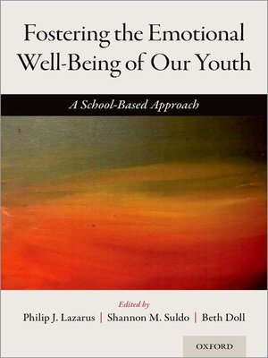 cover image of Fostering the Emotional Well-Being of Our Youth